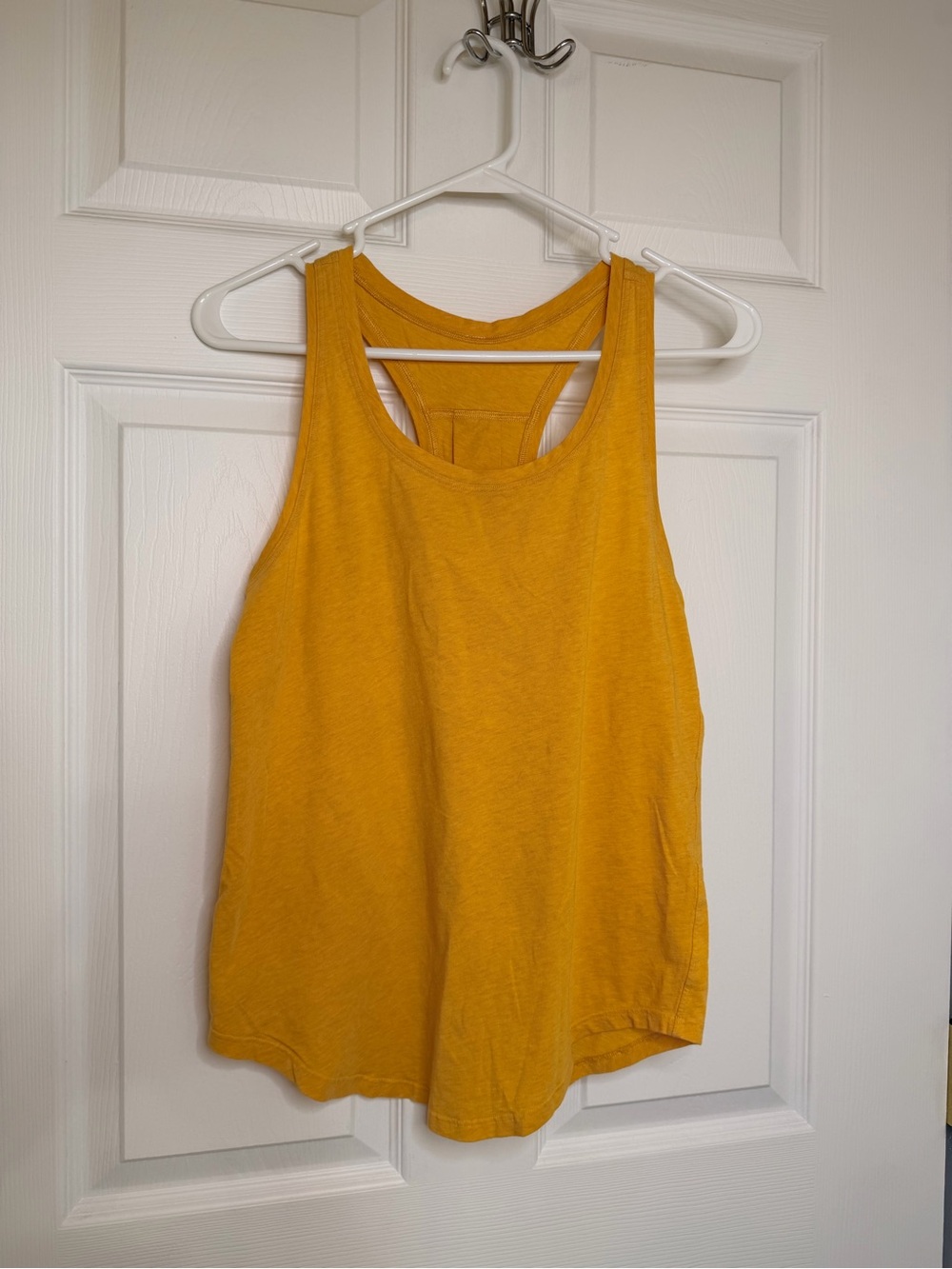 lululemon athletica Yellow Tank Top